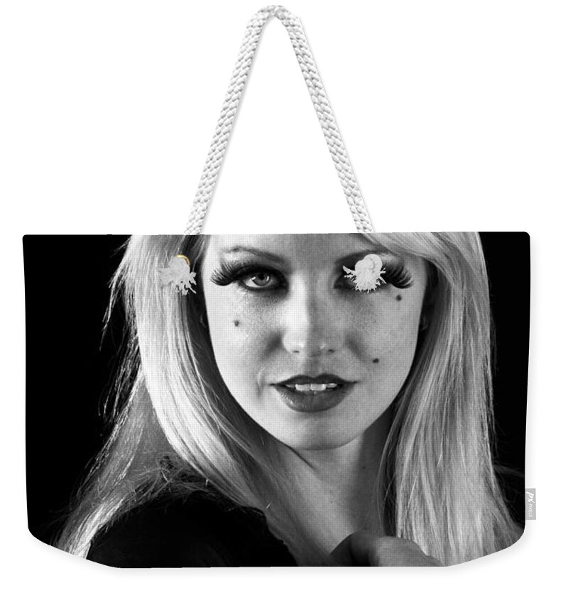 Glamour Photographs Weekender Tote Bag featuring the photograph Tenderhearted by Robert WK Clark