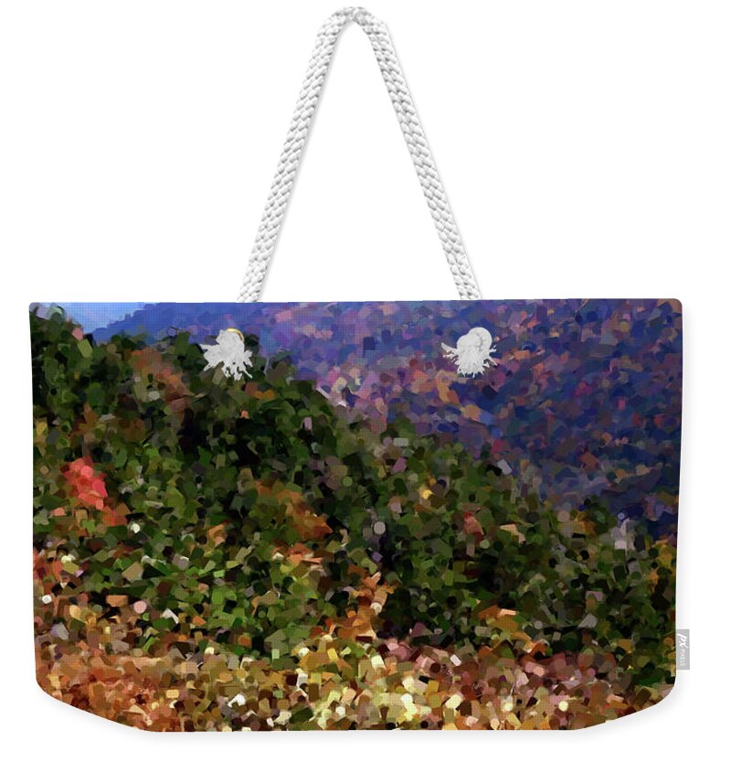 Tennessee Weekender Tote Bag featuring the digital art Tennessee by Phil Perkins