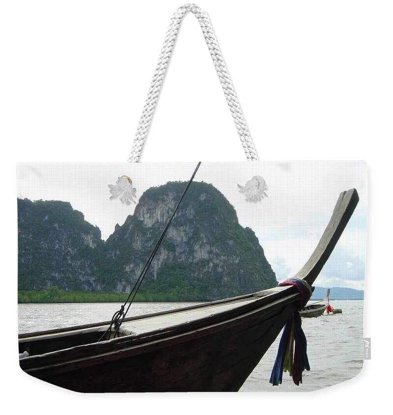 Thailand Weekender Tote Bag featuring the photograph Thai Taxi by D Turner