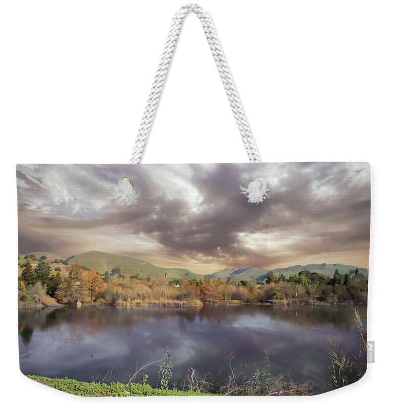 Niles Community Park Weekender Tote Bag featuring the photograph That Magic You Make by Laurie Search