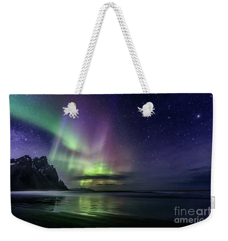 Kremsdorf Weekender Tote Bag featuring the photograph The Astral Wake Of Time by Evelina Kremsdorf