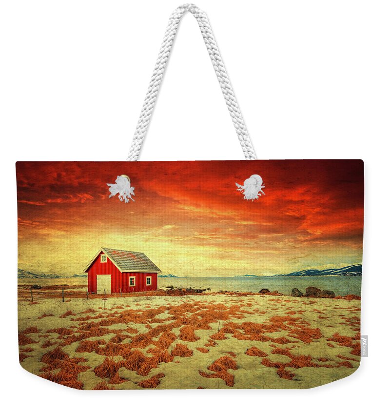 Texture Weekender Tote Bag featuring the photograph The Background World by Philippe Sainte-Laudy