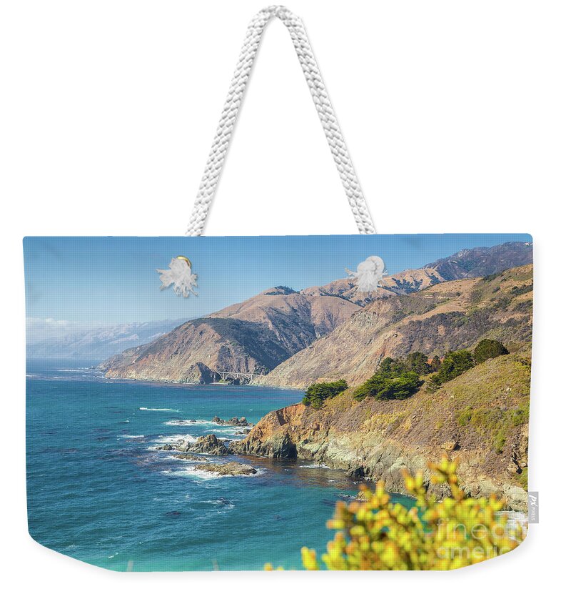 America Weekender Tote Bag featuring the photograph The Beauty of Big Sur by JR Photography