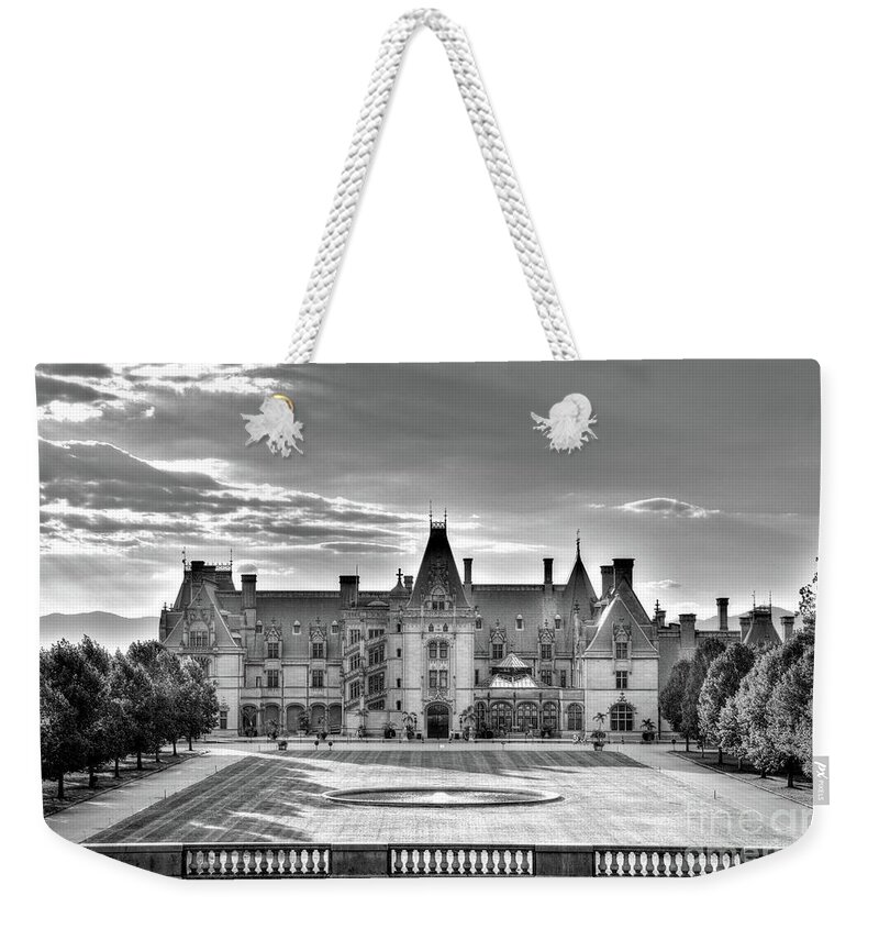The Biltmore House Weekender Tote Bag featuring the photograph The Biltmore by Savannah Gibbs