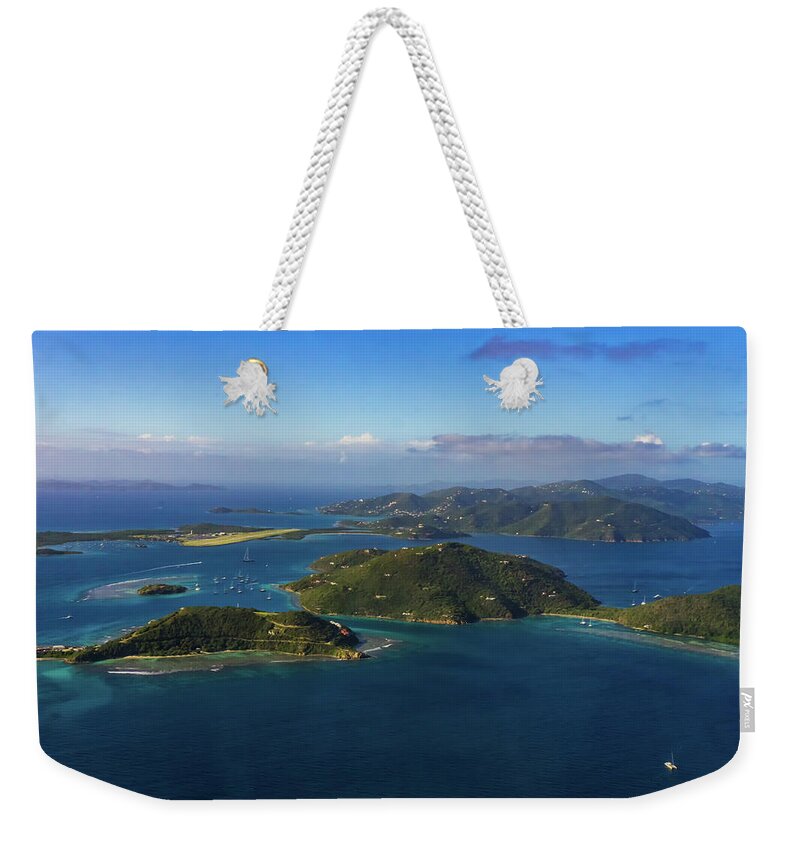 Pristine Weekender Tote Bag featuring the photograph The BVI by Amanda Jones