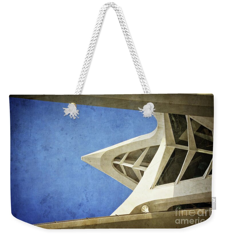 The City Of Arts And Sciences Weekender Tote Bag featuring the photograph The City of Arts and Sciences - Valencia by Mary Machare