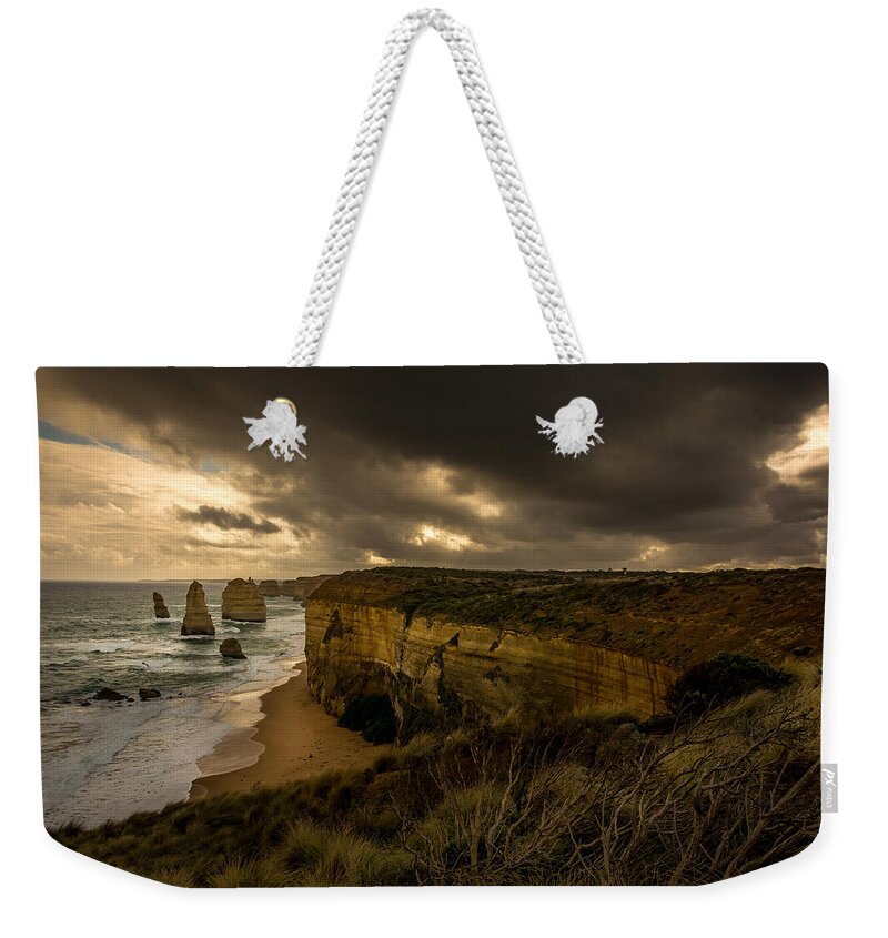 Cliffs Weekender Tote Bag featuring the photograph The Cliffs by Andrew Matwijec