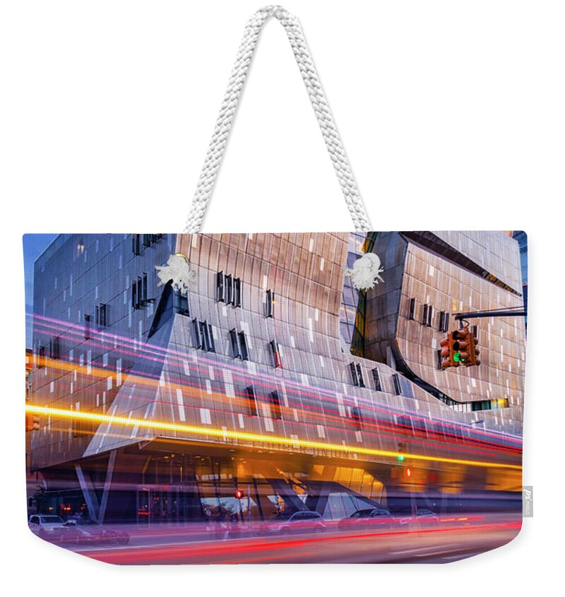 Cooper Union Weekender Tote Bag featuring the photograph The Cooper Union NYC by Susan Candelario