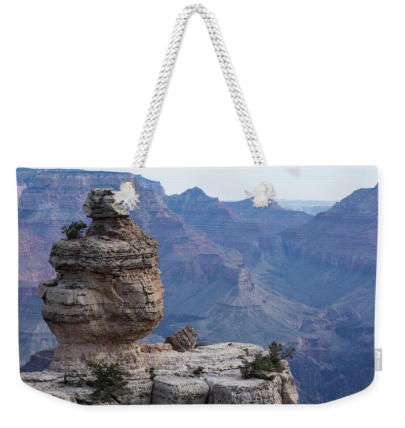 The Duck On A Rock at the Grand Canyon Weekender Tote Bag by Billy Bateman  - Pixels