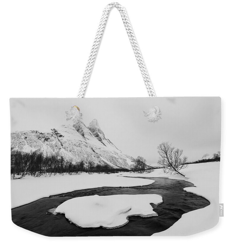 Norway Weekender Tote Bag featuring the photograph The Elements of Winter by Alex Lapidus