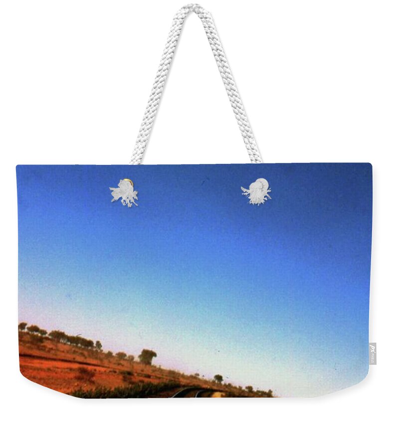 Australia Weekender Tote Bag featuring the photograph The Gahn by Gary Wonning