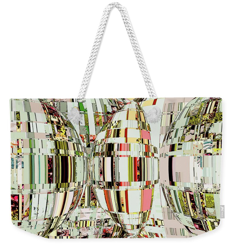 Gather Weekender Tote Bag featuring the digital art The Gathering by Ann Johndro-Collins