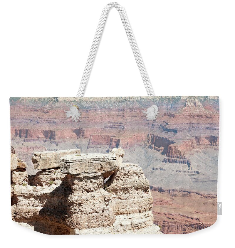 Arizona Weekender Tote Bag featuring the photograph The Grand Canyon by Nick Mares