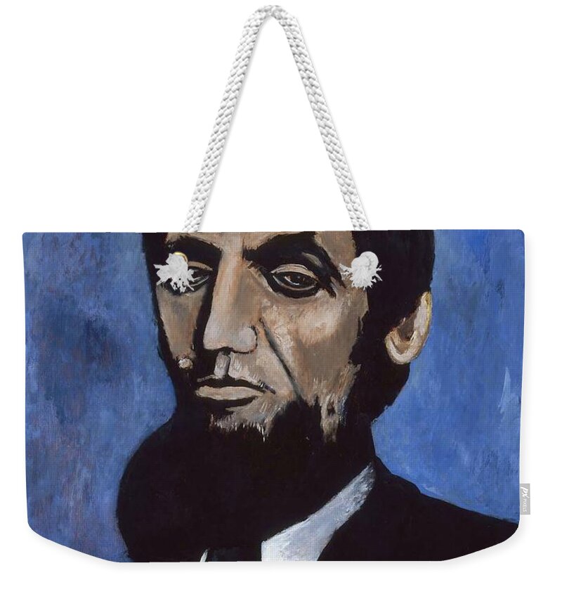 The Great Good Man 1942 Marsden Hartley (american Weekender Tote Bag featuring the painting The Great Good Man by Marsden Hartley