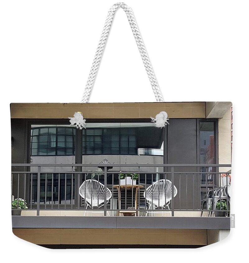 The High Line Weekender Tote Bag featuring the photograph The High Line 147 by Rob Hans