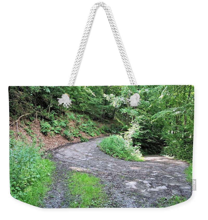 3939 Weekender Tote Bag featuring the photograph The Kall Trail by Gordon Elwell