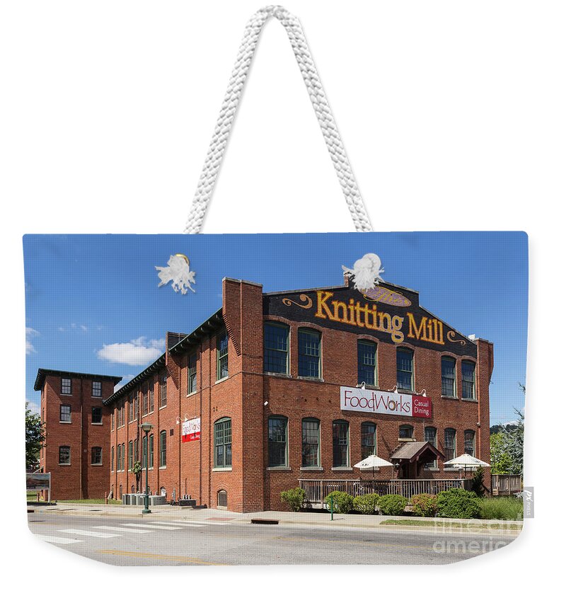 Clarence Holmes Weekender Tote Bag featuring the photograph The Knitting Mill I by Clarence Holmes