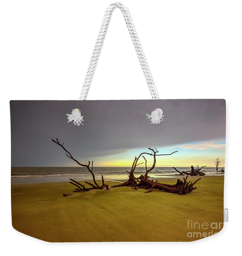 The Land I Rest Upon I Call Home. Hunting Island Weekender Tote Bag featuring the photograph The Land I Rest Upon I Call Home by Felix Lai