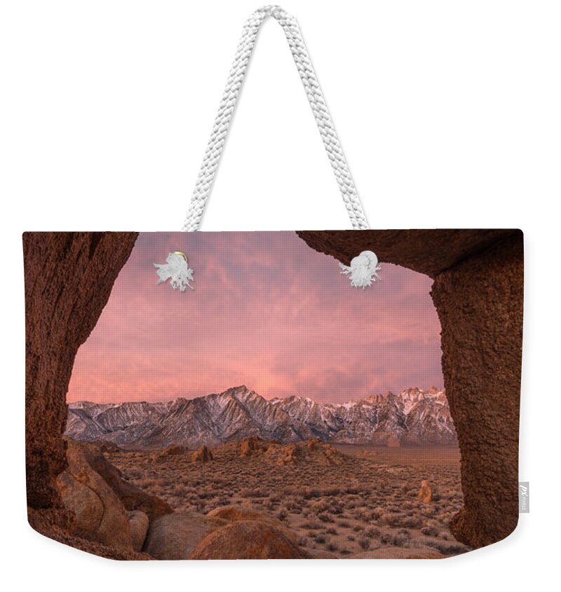 California Weekender Tote Bag featuring the photograph The Lost World by Dustin LeFevre