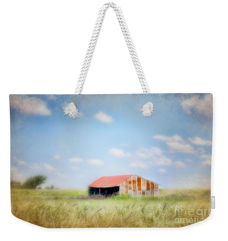 Farm Shed Weekender Tote Bag featuring the photograph The Meeting Place by Betty LaRue
