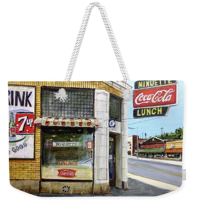 Harvey Illinois Weekender Tote Bag featuring the photograph The Minuette by William Brody