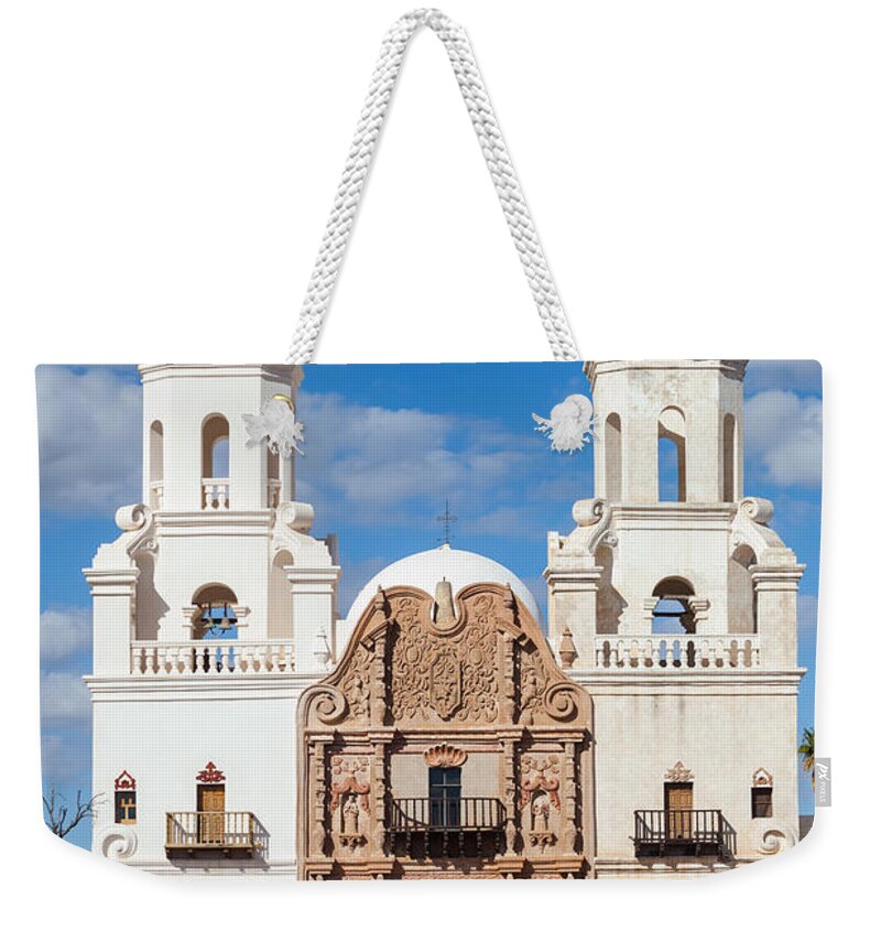 Architecture Weekender Tote Bag featuring the photograph The Mission by Ed Gleichman