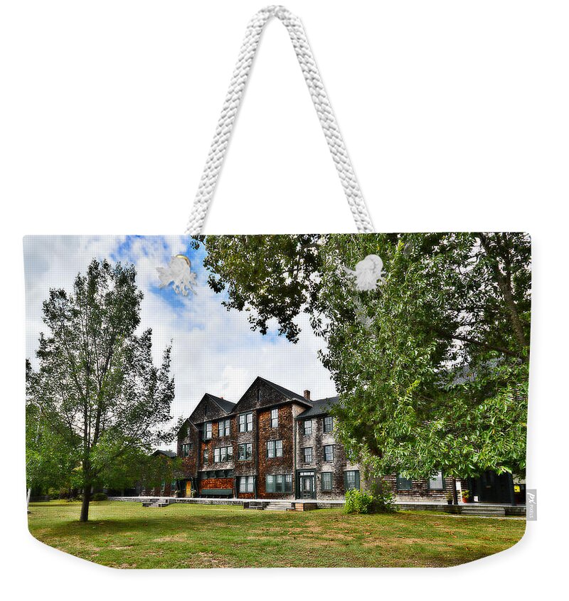 Hunting Lodge Weekender Tote Bag featuring the photograph The Old Hunting Lodge by Stacie Siemsen