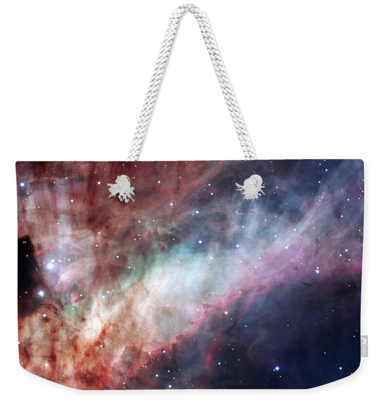 Messier 17 Weekender Tote Bag featuring the photograph The Omega Nebula by Eric Glaser