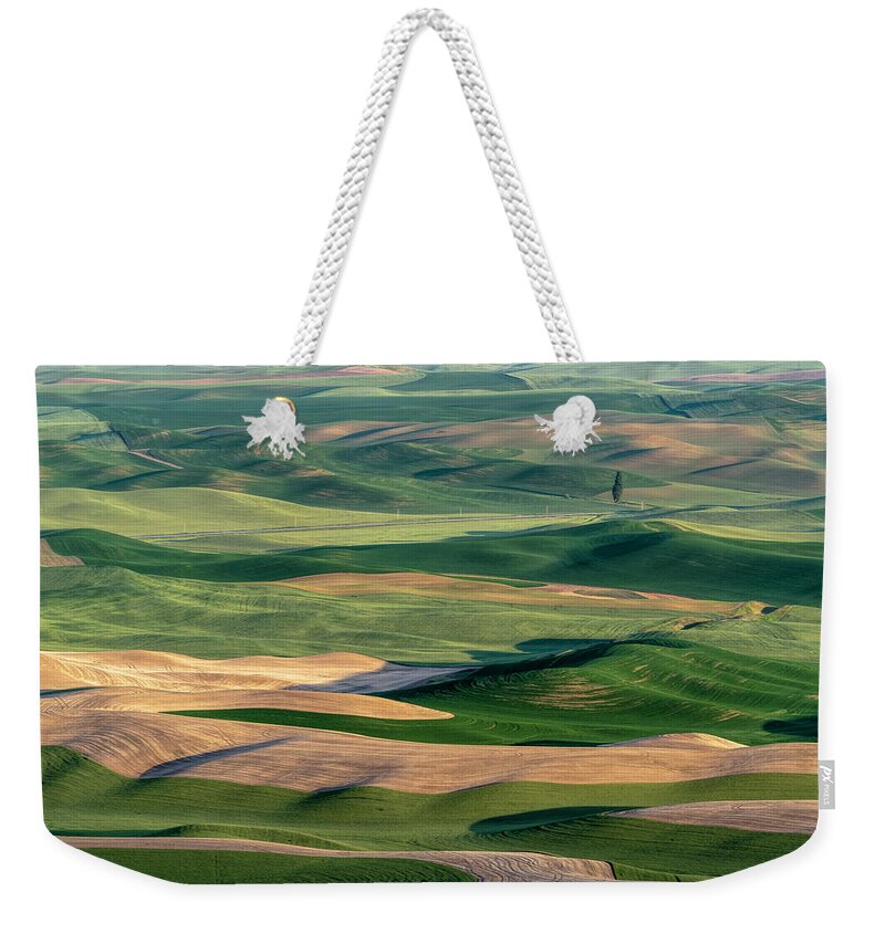 Palouse Weekender Tote Bag featuring the photograph The Palouse by Joe Paul