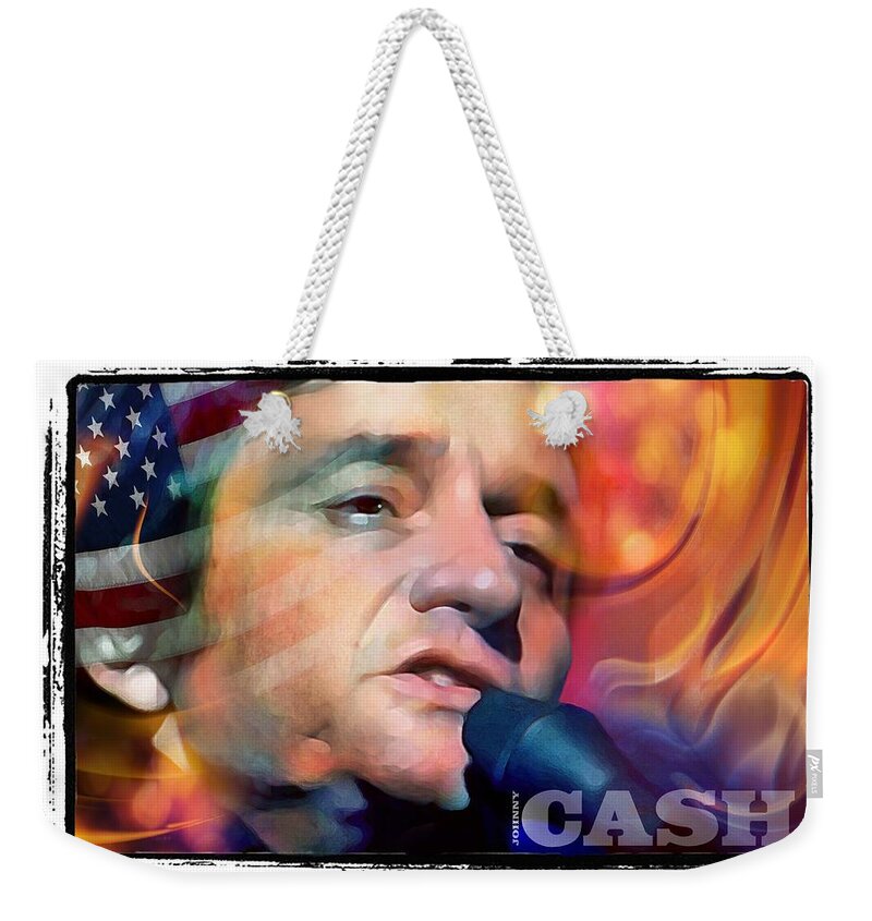  Weekender Tote Bag featuring the photograph The Patriot by Mal Bray