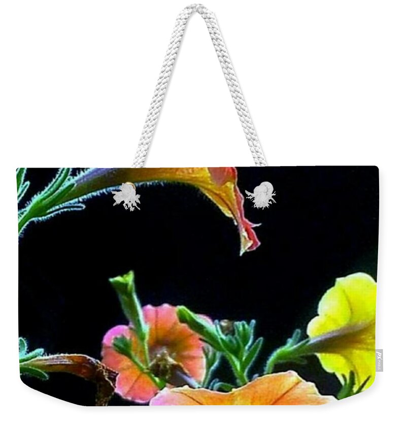 Flowers Weekender Tote Bag featuring the photograph The Profile by Dani McEvoy