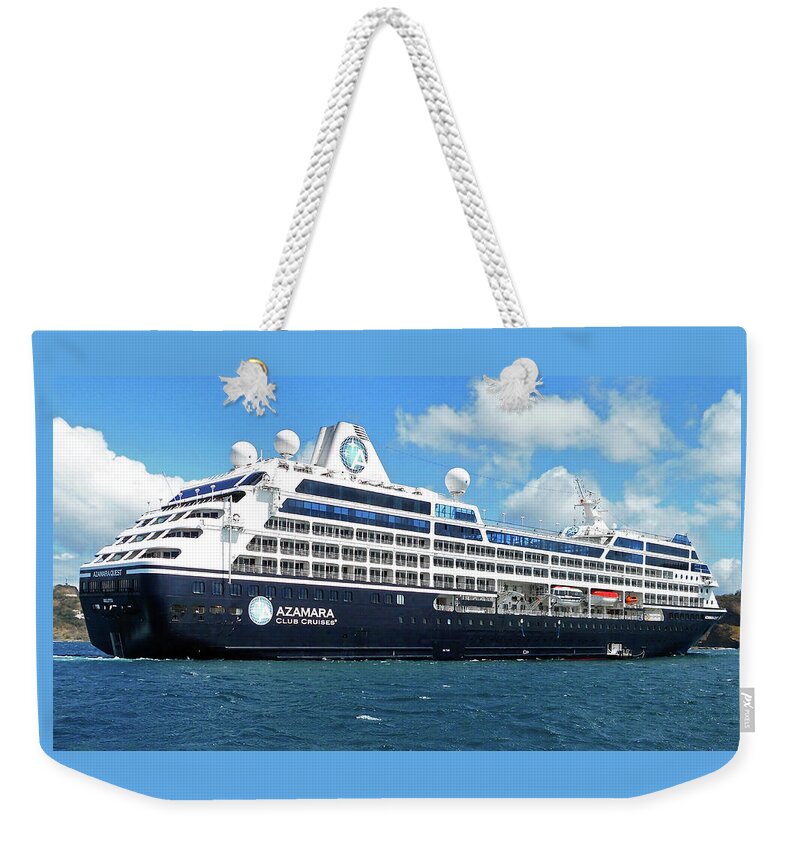 The Quest Weekender Tote Bag featuring the photograph The Quest 3 by Ron Kandt