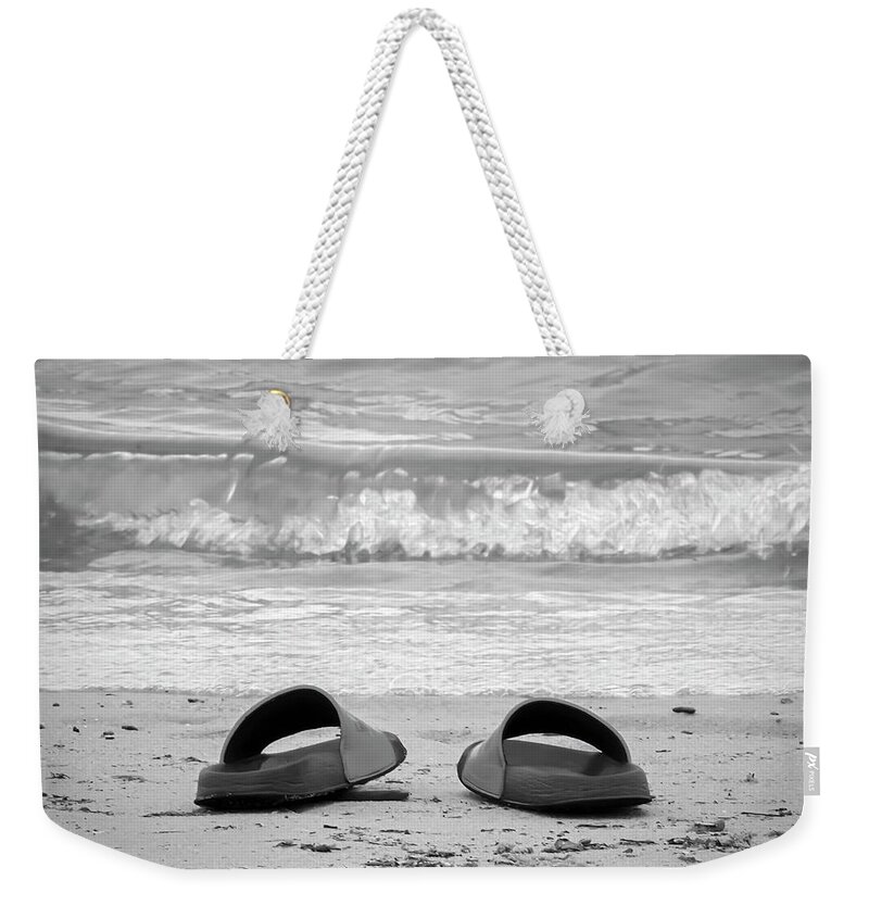 2d Weekender Tote Bag featuring the photograph The Sand Between My Toes by Brian Wallace