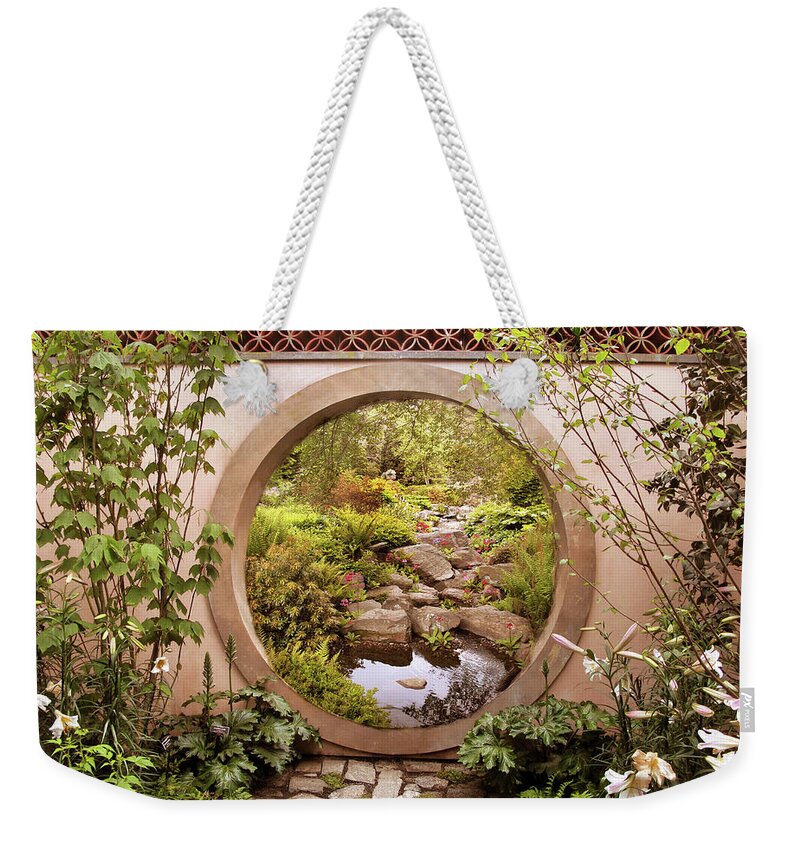 Garden Weekender Tote Bag featuring the photograph The Secret Garden by Jessica Jenney