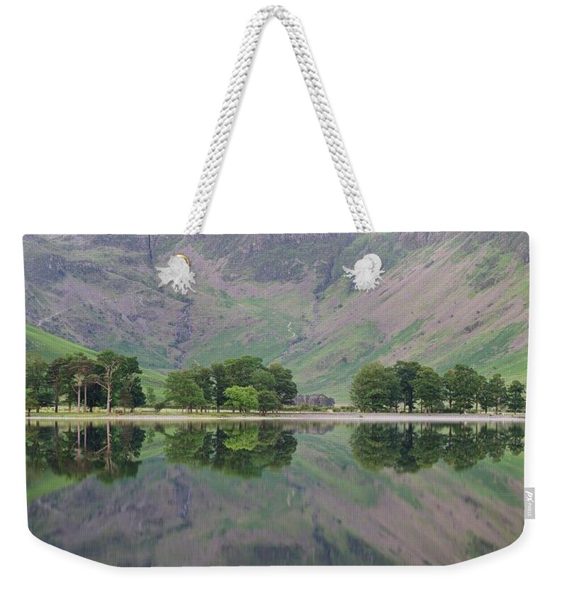 Buttermere Weekender Tote Bag featuring the photograph The Sentinals by Stephen Taylor