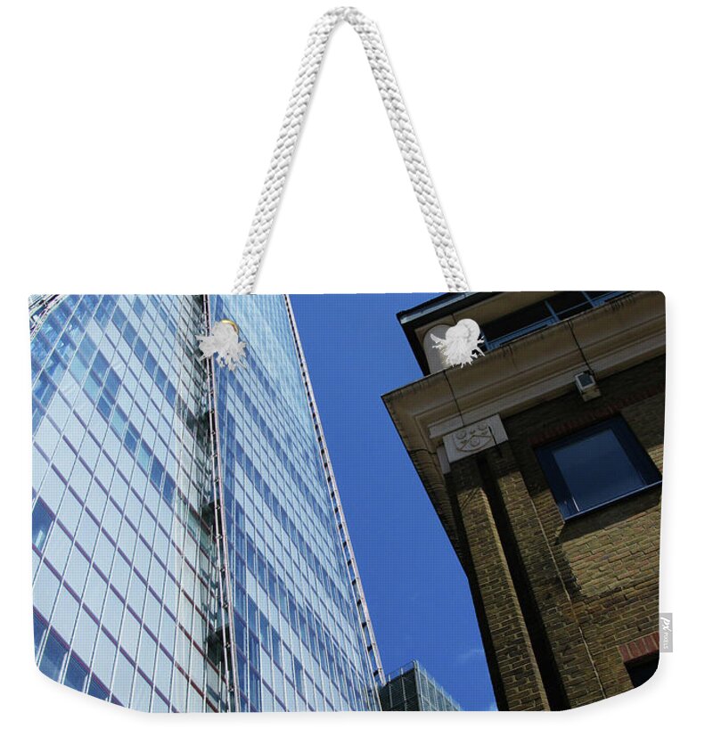 Shard Weekender Tote Bag featuring the photograph The Shard London by Mini Arora