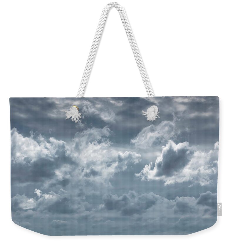 Baltimore Weekender Tote Bag featuring the photograph The Threatening Storm by Steven Richman