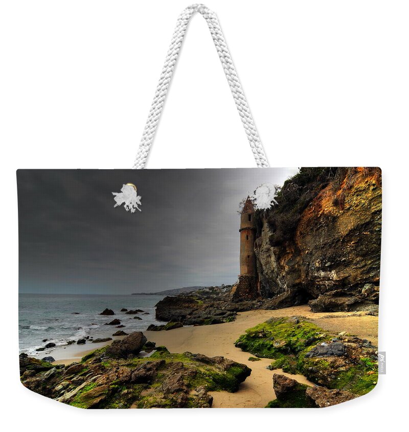 La Tour Weekender Tote Bag featuring the photograph The Tower At Laguna by Richard Omura