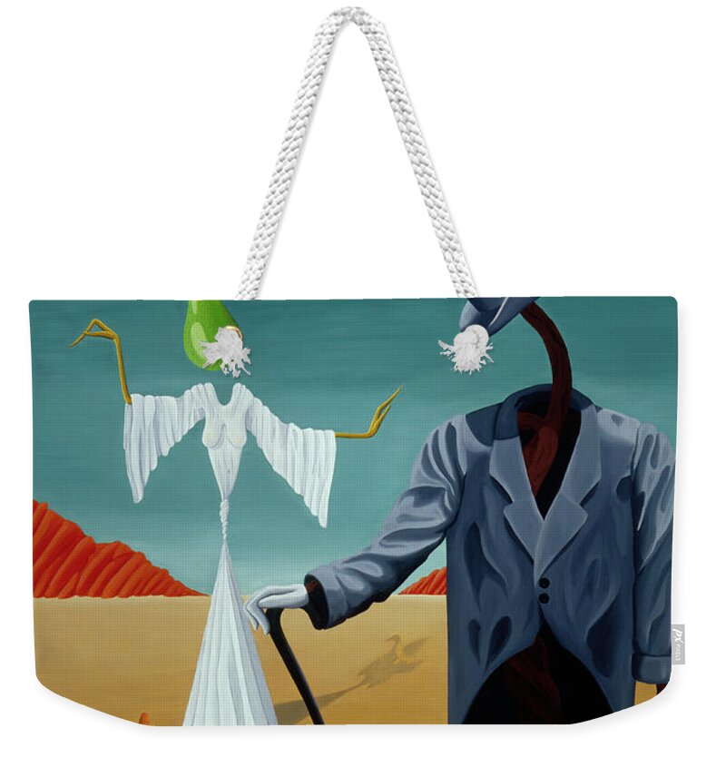  Weekender Tote Bag featuring the painting The Union by Paxton Mobley