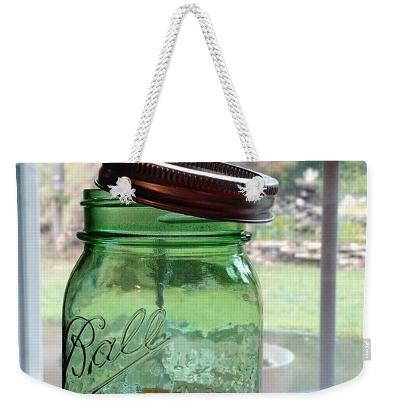 Vessel Weekender Tote Bag featuring the photograph The Vessel by Anita Adams