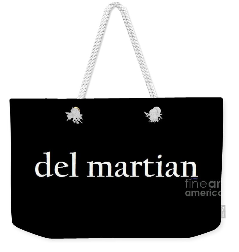 Del Mar Weekender Tote Bag featuring the digital art The Village by Denise Railey