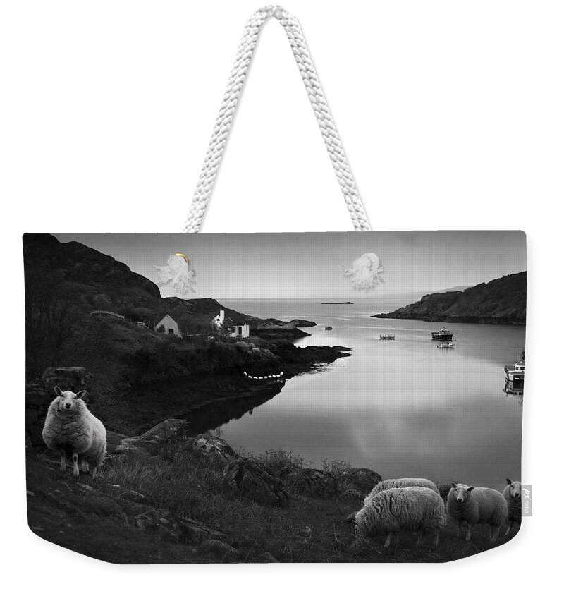 Applecross Peninsula Weekender Tote Bag featuring the photograph The Village by Dorit Fuhg