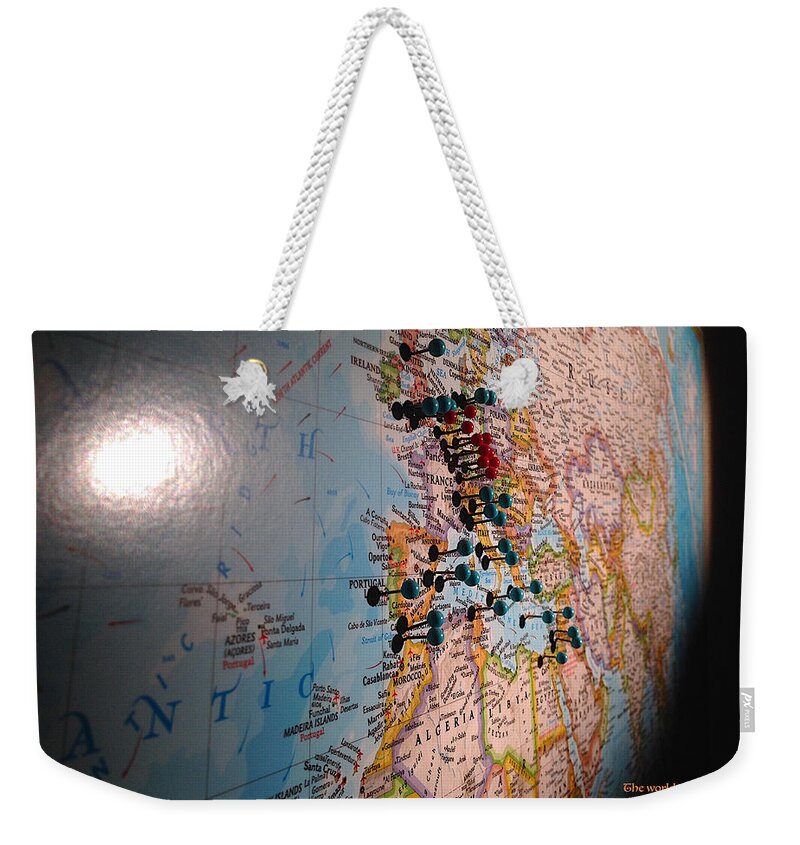 Photograph Weekender Tote Bag featuring the photograph The World is Your Playground by Richard Gehlbach