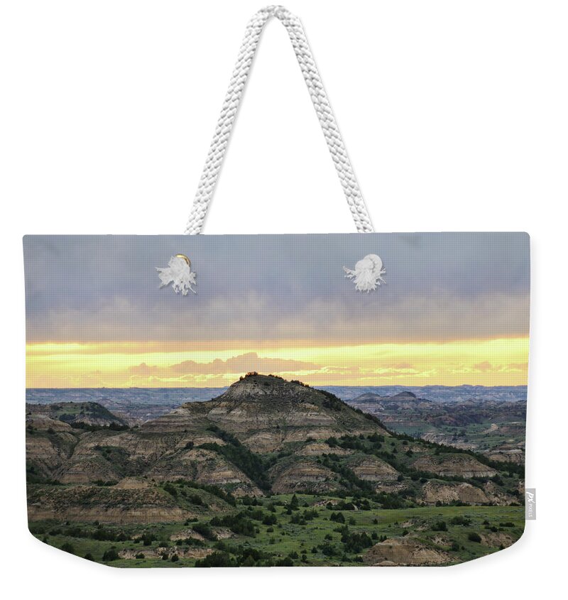 Theodore Roosevelt National Park Weekender Tote Bag featuring the photograph Theodore Roosevelt National Park, ND by Ryan Crouse