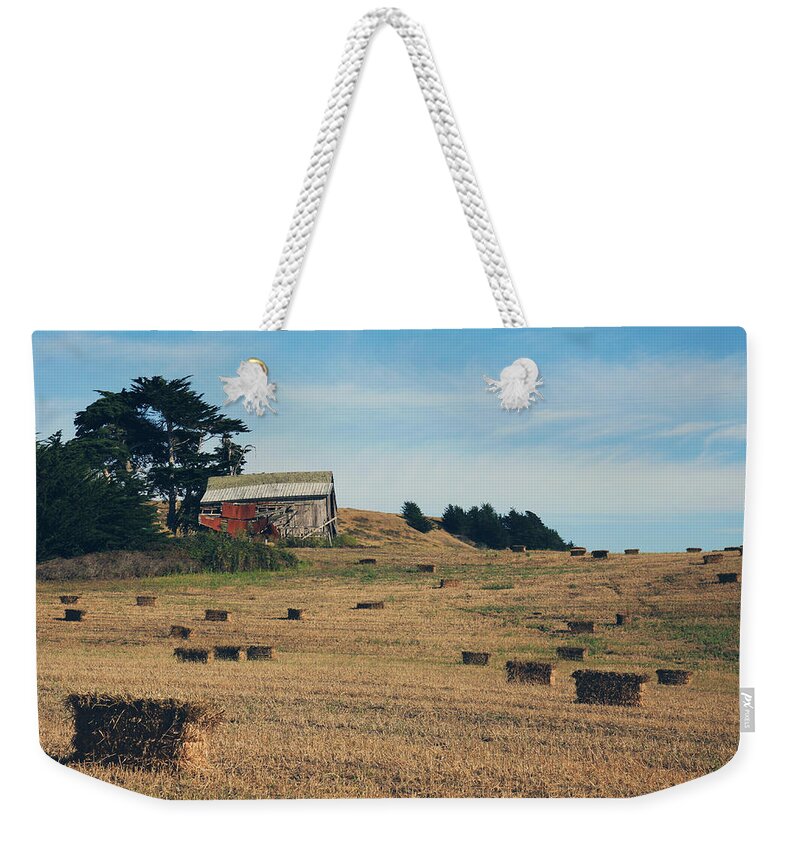 Half Moon Bay Weekender Tote Bag featuring the photograph There All Along by Laurie Search