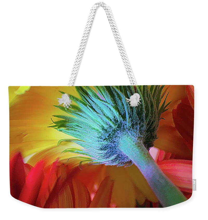 Floral Weekender Tote Bag featuring the photograph Think Spring by John Rivera
