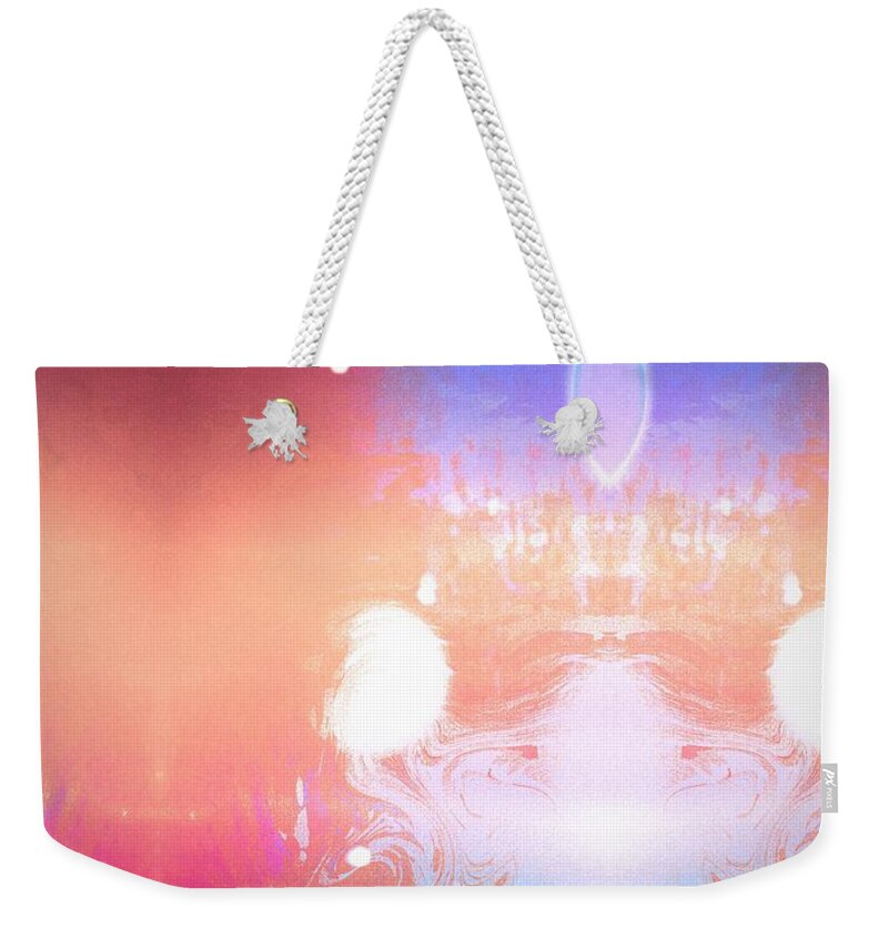 Mystic Weekender Tote Bag featuring the photograph Third eye by Itsonlythemoon -