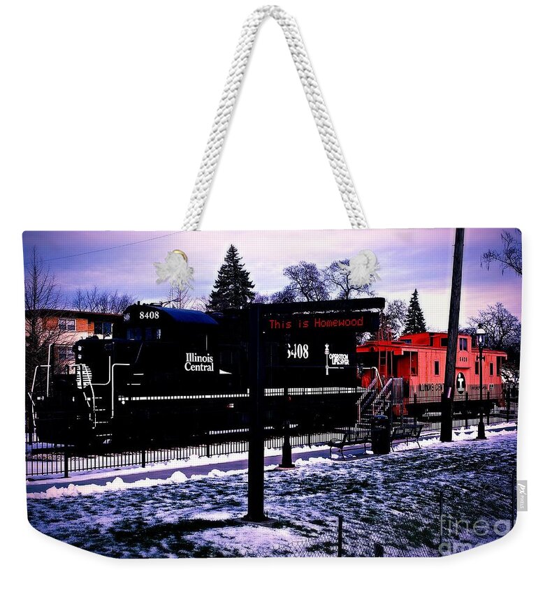 Rail Park Weekender Tote Bag featuring the photograph This is Homewood by Frank J Casella