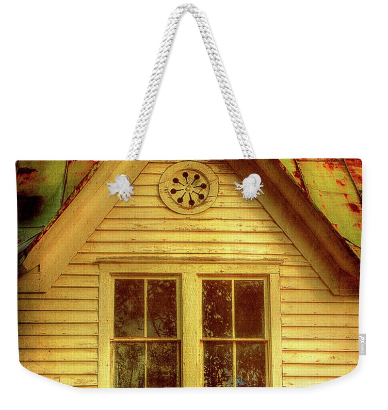House Weekender Tote Bag featuring the photograph This Old House by Mike Eingle