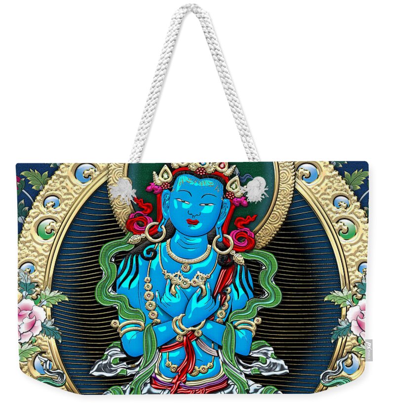 Buddhist Weekender Tote Bags
